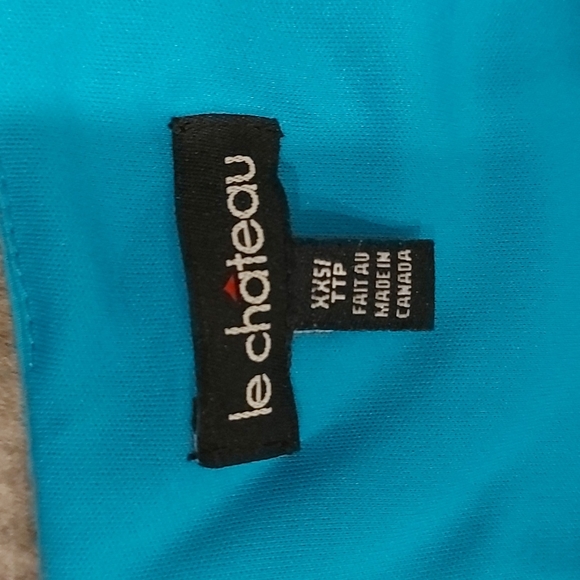 Le Chateau Blue Bodycon Dress - Picture 3 of 5